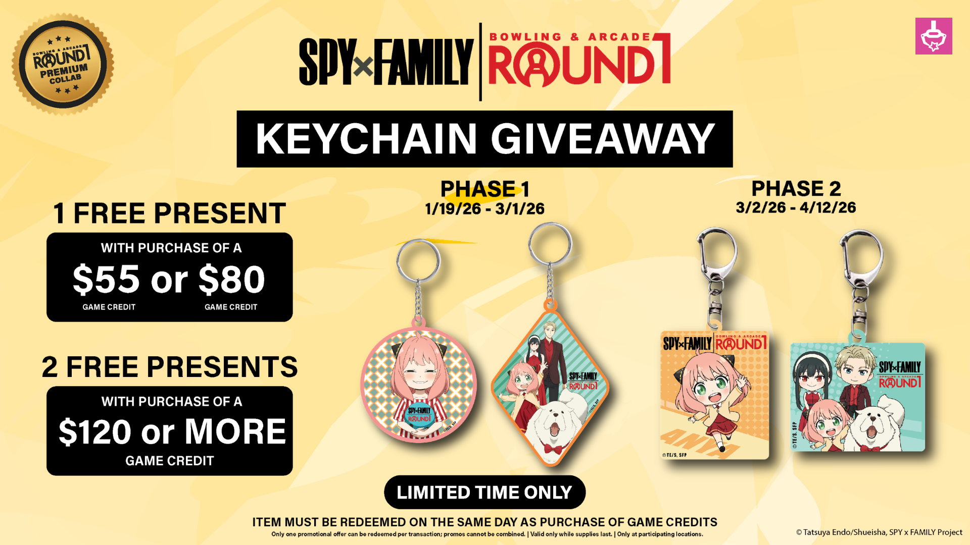 SPY x FAMILY at Round1 | Round1 USA